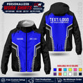 Custom Windbreaker Jacket with Name, Logo & Text, All Over Print Company Workwear, Employee Uniform WBJK15