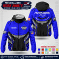Custom Racing Windbreaker Jacket with Name, Logo & Text | Race Team Uniform | Motorsport Apparel RCJK11