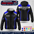 Custom Racing Windbreaker Jacket with Name, Logo & Text | Race Team Uniform | Motorsport Apparel RCJK13