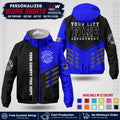 Custom Firefighter Windbreaker Jacket with Name, City Logo & Text | Fire Department Uniform | Employee Workwear FFJK03