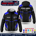 Custom Racing Windbreaker Jacket with Name, Logo & Text | Race Team Uniform | Motorsport Apparel RCJK10