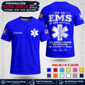 Custom EMS Shirt with Name, Logo & Text | EMS Team Uniform | First Responder Workwear EMSU05