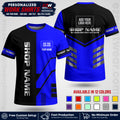 Custom All Over Print Work Uniform Shirt with Name, Logo & Text | Custom Hawaiian Shirt | Company Shirt | Employee Uniform UNF11