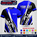 Custom Racing Shirt with Name, Logo & Text | Race Team Uniform | Crew Apparel RC04