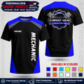 Custom Mechanic Work Shirt with Name, Logo & Text | Auto Shop Uniform | Workwear MCN 02